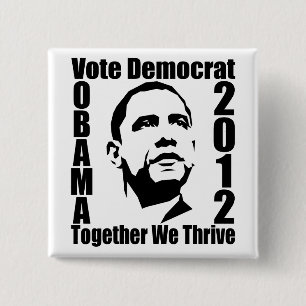 Botón de OBAMA 2012