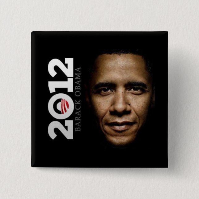Botón de Obama 2012 (Anverso)