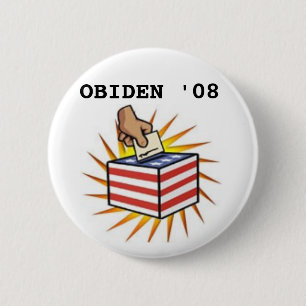 BOTÓN DE OBAMA BIDEN