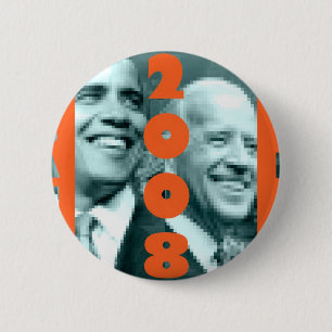 Botón de Obama Biden 2008