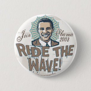 Botón de Obama de la onda