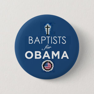 Botón de OBAMA de los BAUTISTA