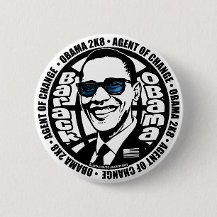 Botón de Obama del agente secreto