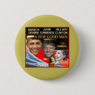 Botón de Obama Edwards Hillary