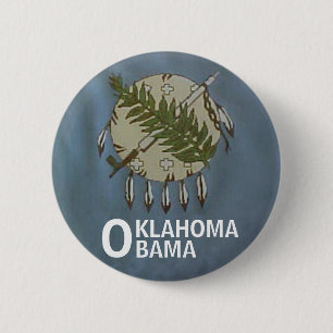 Botón de OKLAHOMA OBAMA