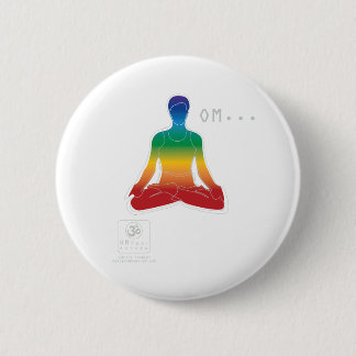 Botón de OM Lotus Chakras