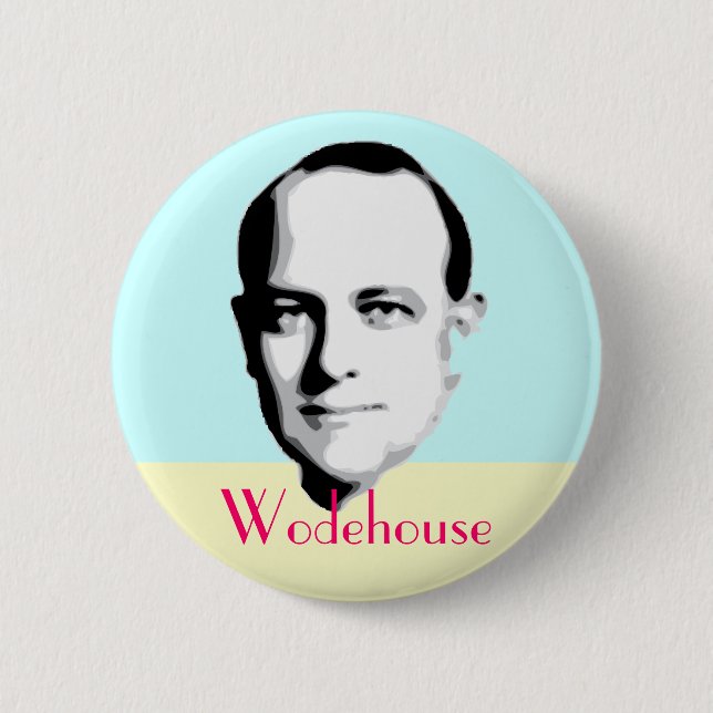Botón de P.G. Wodehouse (Anverso)