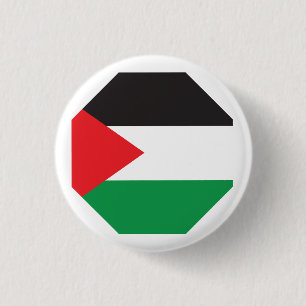 Botón de Palestina, bandera palestina patriótica