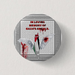 Botón de Palestina - Pin de Conciencia de Gaza