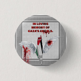Botón de Palestina - Pin de Conciencia de Gaza