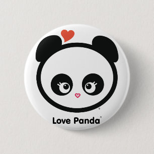 Botón de Panda® del amor