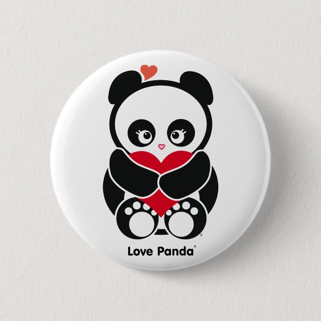 Botón de Panda® del amor (Anverso)