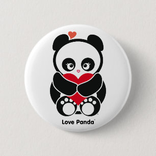Botón de Panda® del amor