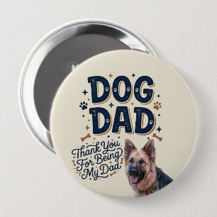 Botón de Papá Perro - Regalo Divertido y Personali