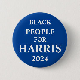 Botón de Personas Negras Para Harris