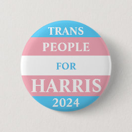 Botón de Personas Trans para Harris