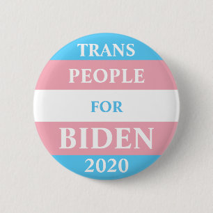 Botón de Personas Trans por Biden
