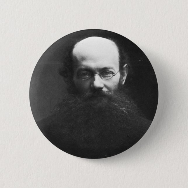 Botón de Peter Kropotkin (Anverso)