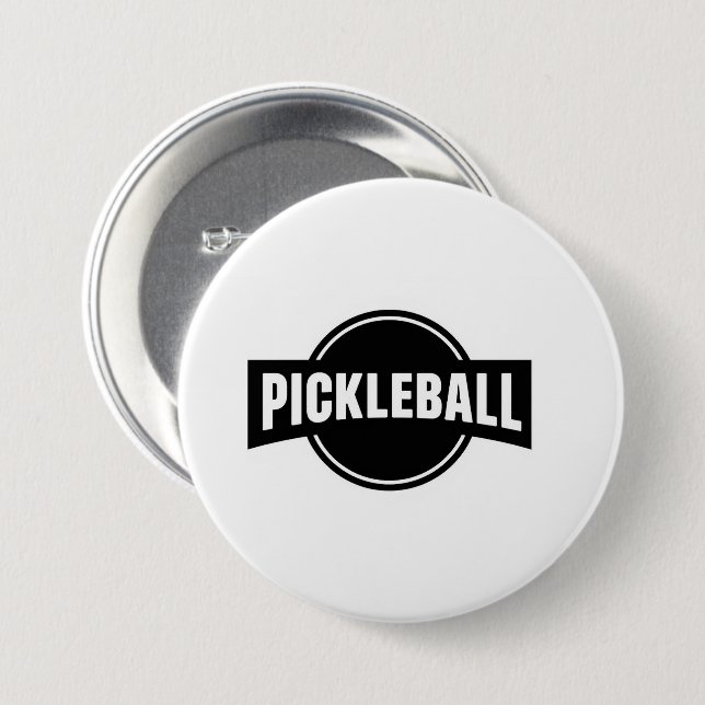 Botón de Pickleball (Anverso y reverso)