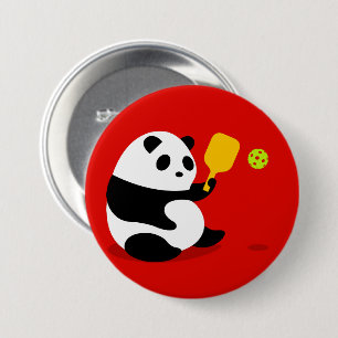 Botón de Pickleball: "Panda de Pickleball "