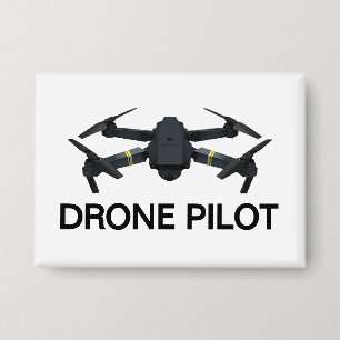 Botón de piloto de dron