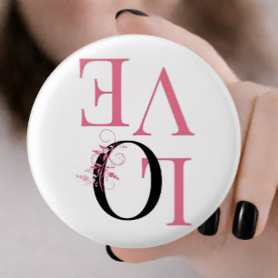 Botón de Pin de Amor —Regalo de San Valentín —Parc