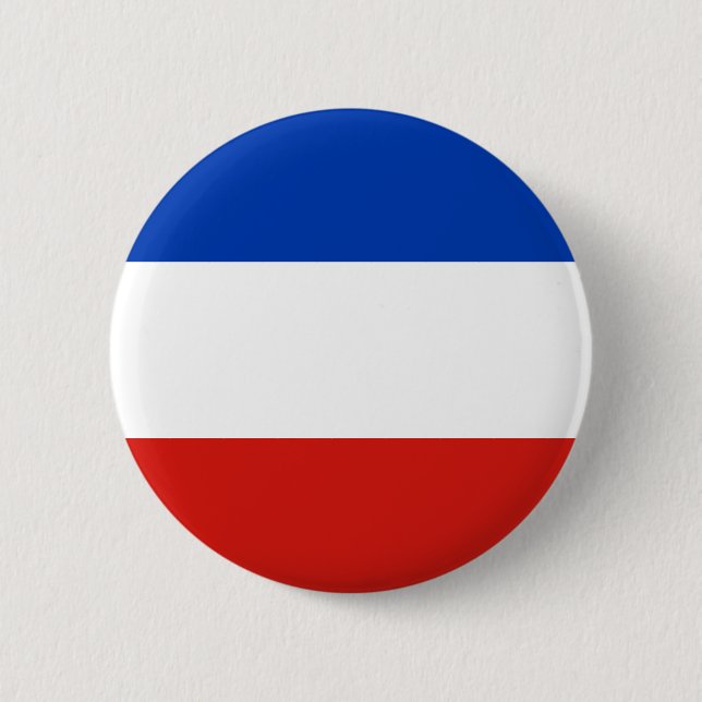 Botón de pin de bandera de Schleswig-Holstein (Anverso)