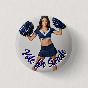 Botón de pin de foto de equipo personalizado, insi