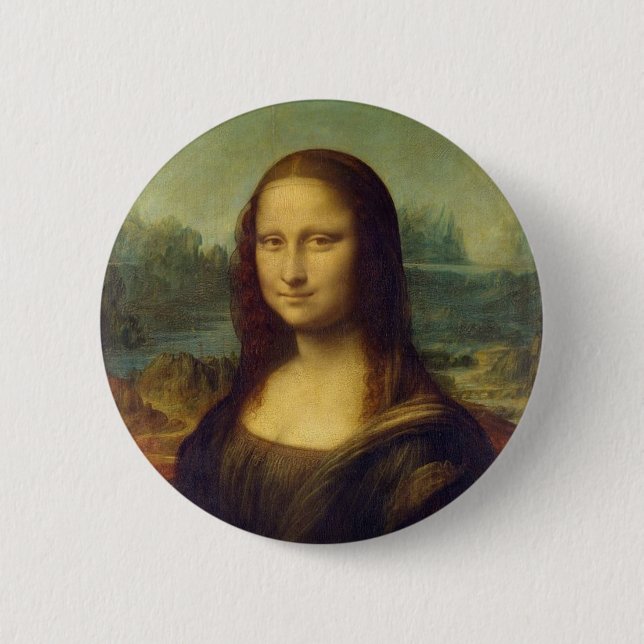 Botón de pinza "Mona Lisa Enigma" (Anverso)