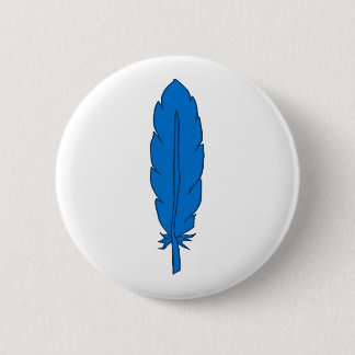 botón de pluma azul de clan SCA