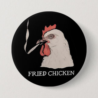 botón de pollo frito