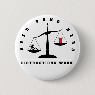 Botón de Pong de la cerveza de la distracción