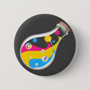 botón de posición del orgullo pansexual
