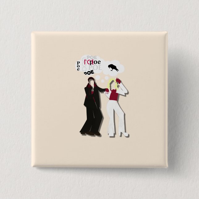 botón de posta austria eurovision edgar allan (Anverso)