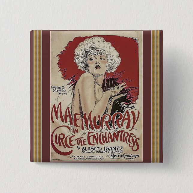 Botón de póster de vintage (Anverso)