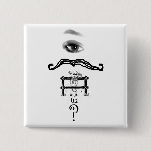 Botón De Pregunta De Eye Mustache Ewe Uh