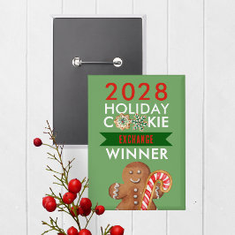 botón de premio del Concurso de Cookie de Vacacion