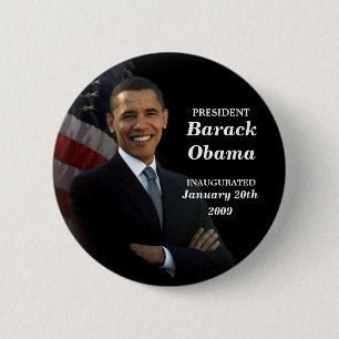 Botón de presidente Barack Obama