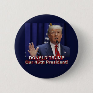 Botón de presidente Donald Trump