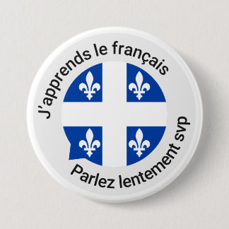 botón de principiante en francés de Quebec