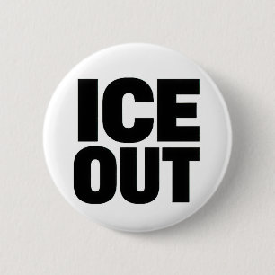 botón de protesta "FUERA ICE"