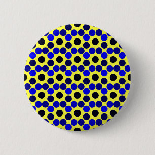 BOTÓN de puntos negros y azules