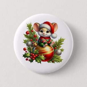 Botón de ratón para navidades