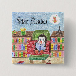 botón de recompensa del pingüino leyendo