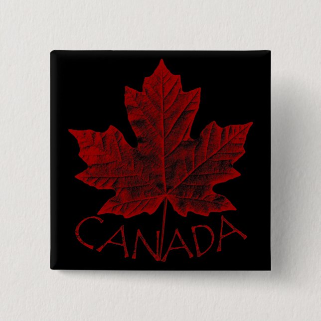 Botón de recuerdo de Canadá Botones Cool de Canadá (Anverso)