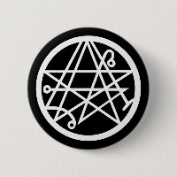 Botón de redondeo clásico de necronomicon