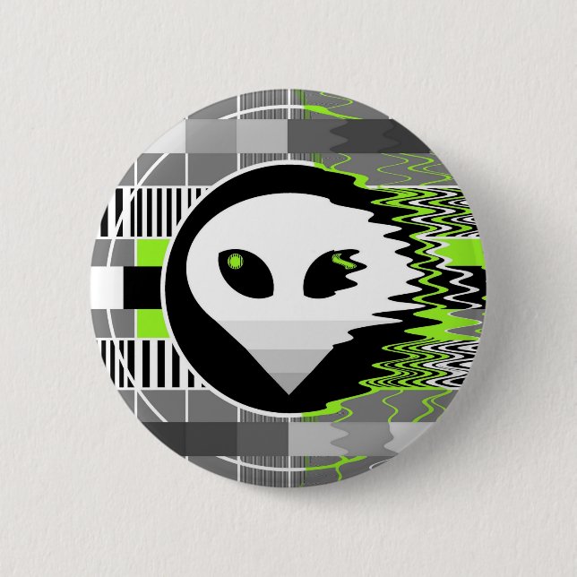 Botón de redondeo de Alien TV (Anverso)