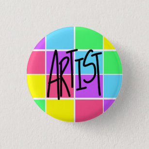Botón de redondeo de artista de ColorFUN