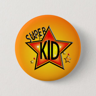 Botón de redondeo de super niños de Star