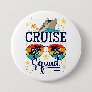 Botón de redondeo de vacaciones de crucero Squad 2
